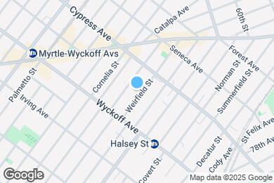 Map image of the property - 16-53 Weirfield St