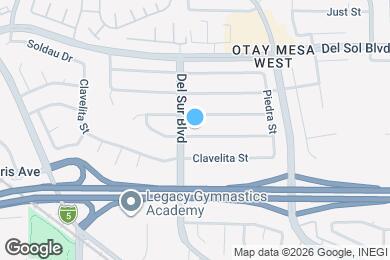 Map image of the property - 3624 Marzo St