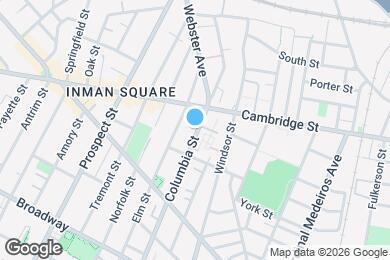 Map image of the property - 379 Columbia St