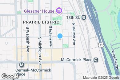 Map image of the property - 221 E Cullerton St