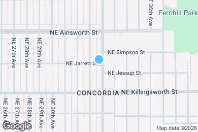 Map image of the property - 5735 NE 33rd Ave