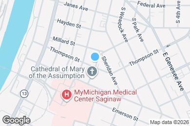 Map image of the property - 525 Owen St