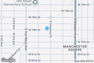 Map image of the property - 2016 W 78th St