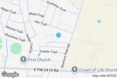 Map image of the property - 1806 Tru Trail