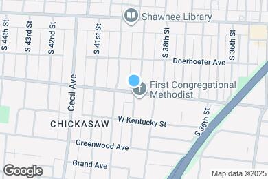 Map image of the property - 3901 Garland Ave