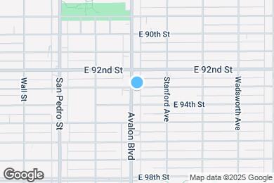 Map image of the property - 9302 Avalon Blvd