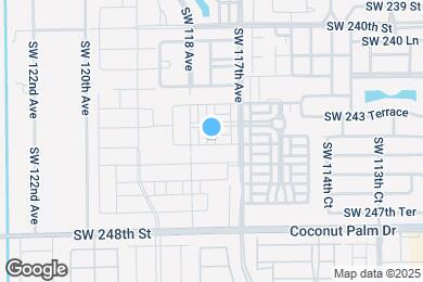 Map image of the property - 24461 SW 117th Path
