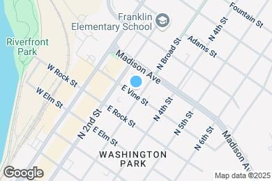 Map image of the property - 804 N Broad St
