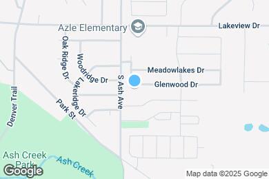 Map image of the property - 1204 Glenwood Dr