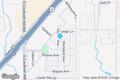 Map image of the property - 1034 Gaynor Ave