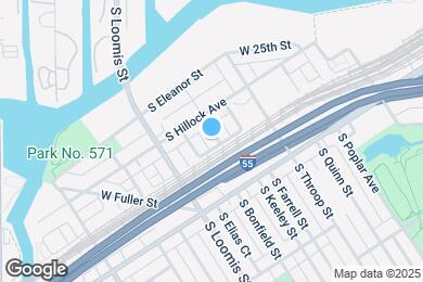 Map image of the property - 2724 S Crowell St