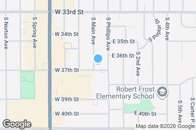 Map image of the property - 2822 S Main Ave