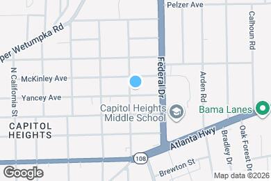 Map image of the property - 2305 Yancey Ave