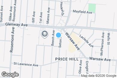 Map image of the property - 1125 Seton Ave