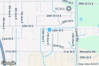 Map image of the property - 2318 11th Ave E