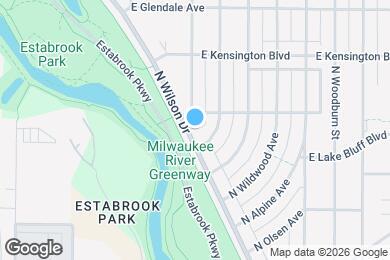 Map image of the property - 4378 N Wilson Dr