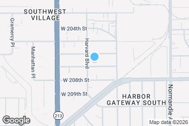 Map image of the property - 1559 W 207th St