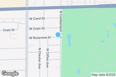 Map image of the property - 8409 W Roseview Dr