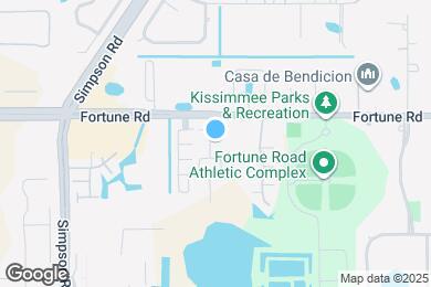 Map image of the property - 1211 La Fortuna Blvd