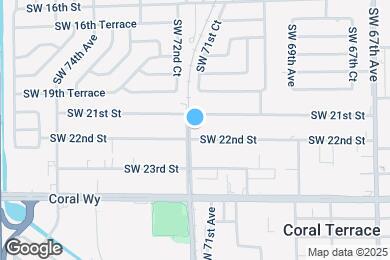 Map image of the property - 2155 SW 72nd Ave