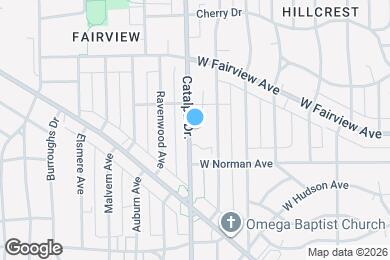 Map image of the property - 2034 Catalpa Dr.