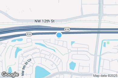Map image of the property - 9955 NW 10th Ter