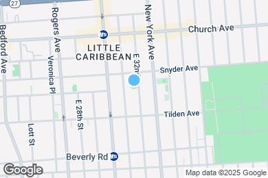Map image of the property - 106 E 32nd St