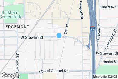 Map image of the property - 1108 Wildwood Ave