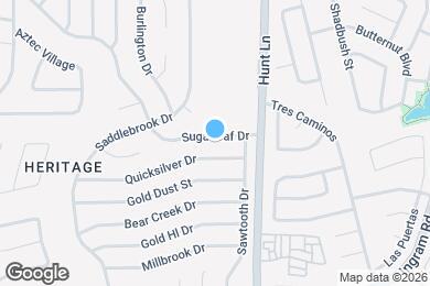 Map image of the property - 9506 Sugarloaf Dr