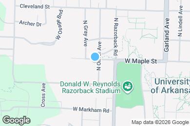 Map image of the property - 473 N Oliver Ave