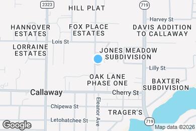 Map image of the property - Tyndall Pointe Townhomes