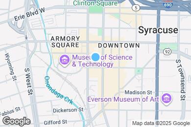 Map image of the property - 108 W Jefferson St