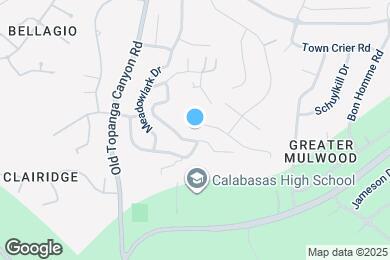 Map image of the property - 22848 Sparrowdell Dr