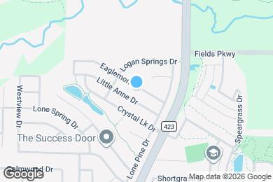 Map image of the property - 14601 Eaglemont Dr