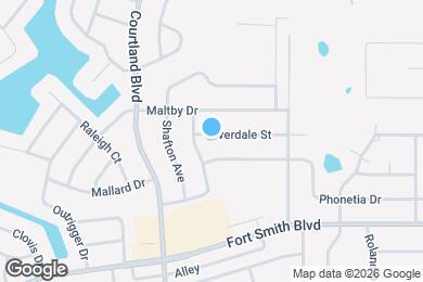 Map image of the property - 3137 Overdale St