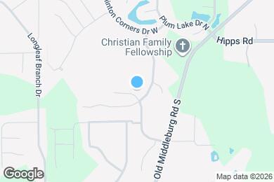 Map image of the property - 9709 Hazel Lake Dr