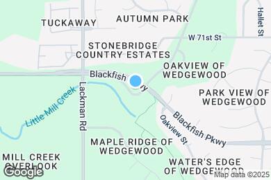 Map image of the property - 22914 W 72nd Ter
