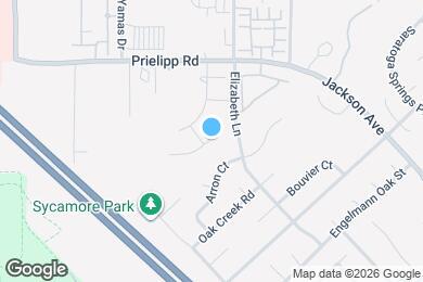 Map image of the property - 24681 Saber Ct