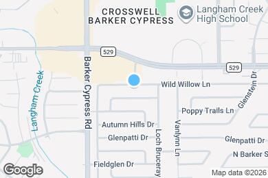 Map image of the property - 17731 Wild Willow Ln