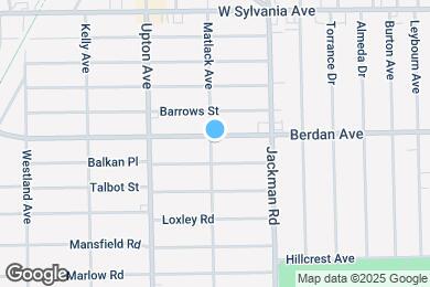 Map image of the property - 1759 Berdan Ave
