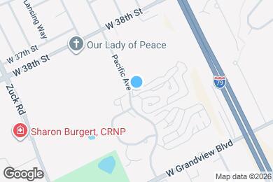 Map image of the property - Lakeview Apartments