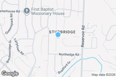 Map image of the property - 1813 Sanford Dr