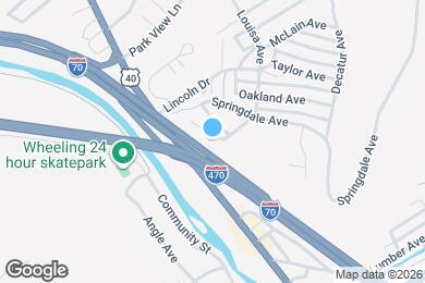 Map image of the property - 2089 Louisa Ave