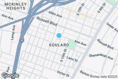 Map image of the property - 2211 Menard St