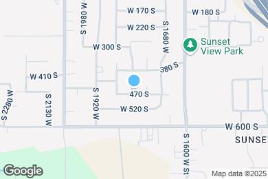 Map image of the property - 457 S 1810 W