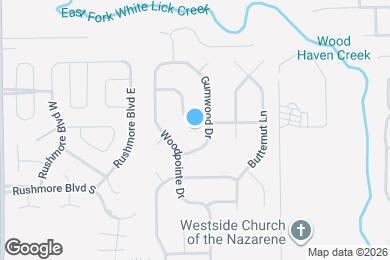 Map image of the property - 8819 Timberwood Dr