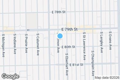 Map image of the property - 7937 S Vernon Ave