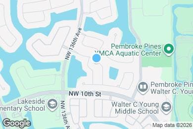 Map image of the property - 13244 NW 12th St