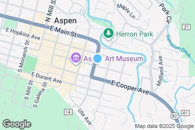 Map image of the property - 800 E Hyman Ave