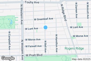 Map image of the property - 6975 N Bell Ave
